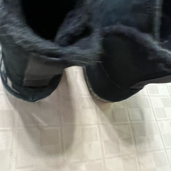 SOREL Womens Nakiska Black Snow Boots Size 12 Suede Shearling Sheepskin Bootie - Picture 6 of 7